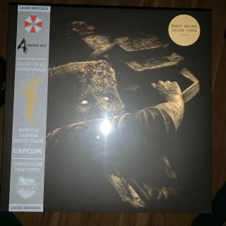 Resident Evil 4 - Ost Soundtrack Box Set Vinyl 4xlp Muddy Gold Re4