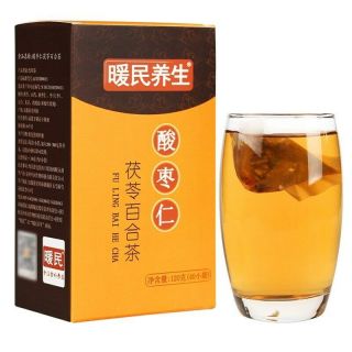 Chinese Herbs Suan Zao Ren Semen Zizyphi Spinosae Tea 暖民 酸枣仁茯苓百合茶 120g