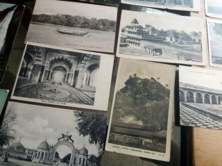 20 x old postcards of India - Agra,  Calcutta,  Bombay,  Lucknow,  etc,  inc ' RP 4