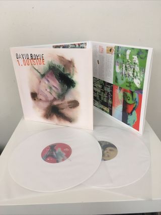 David Bowie - 1.  Outside [limited Edition] White Vinyl Double Lp Tri - Fold