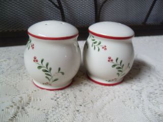 Better Homes And Gardens Christmas Heritage Salt And Pepper Shakers