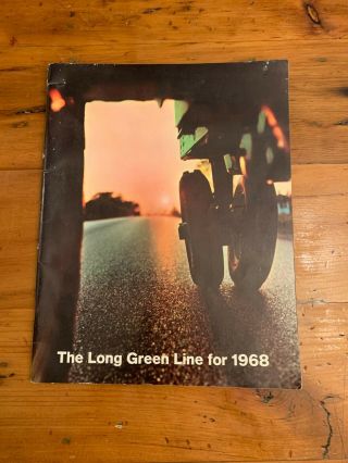 John Deere The Long Green Line For 1968 Brochure