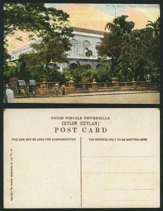 Ceylon Old Postcard Queen 