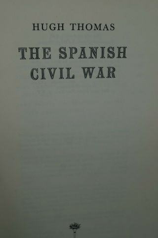 Ww2 Spain The Spanish Civil War Reference Book