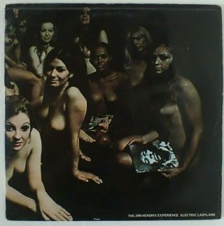 1968 Jimi Hendrix - “electric Ladyland” - White Text 1st.  Track Records 613008/9.  Exc