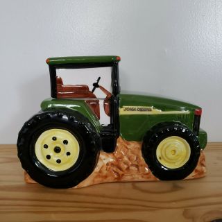 John Deere Tractor (large) Cookie Jar,  Farming Machinery Licensed By Gibson Farm