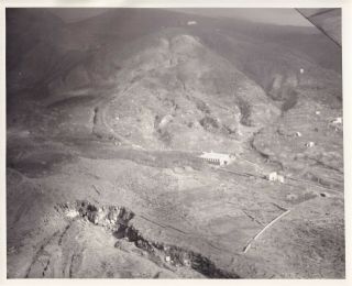 Orig Wwii 8x10 Photo Mt Vesuvius Volcano Engulfs San Sebastiano 1944 Italy 246