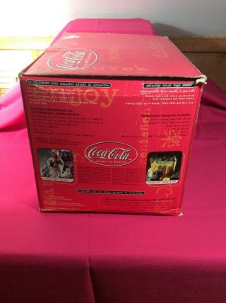 Vintage Coca Cola Coke animated light up polar bear telephone phone - - 2