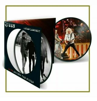 Queen,  Adam Lambert Live Around The World Ltd Picture Disc Vinyl