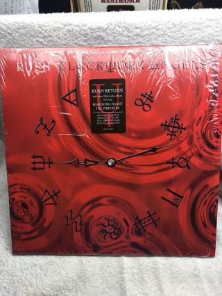 Rush Clockwork Angels 1st 2012 Pressing Double Album W/near Vinyl