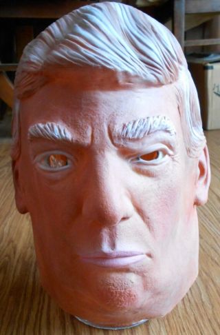 Usa President Donald Trump Full Head Mask Latex Halloween Costume