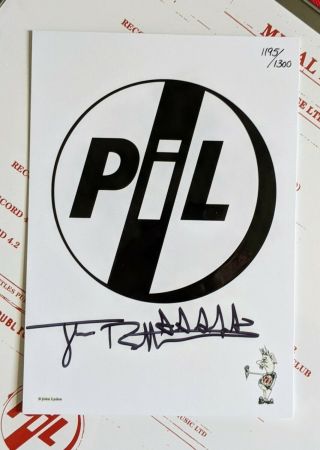 Public Image Limited Metal Box - Deluxe Vinyl 4 - Lp Box Set With Signed Card