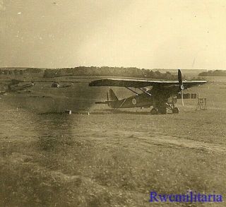 Best Luftwaffe Me - 109 Fighter Planes On Captured Airfield By French Recon Plane