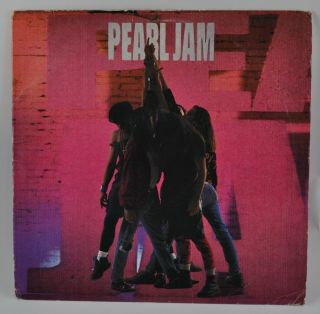 Pearl Jam - Ten 1994 First Us Vinyl Pressing Epic/associated Z 47857