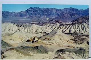 California Ca Death Valley Twenty Mule Team Canyon Postcard Old Vintage Card Pc