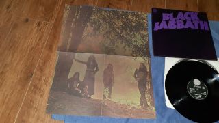 Black Sabbath Master Of Reality 1972 - First Uk Press - Vertigo Swirl - Ex,
