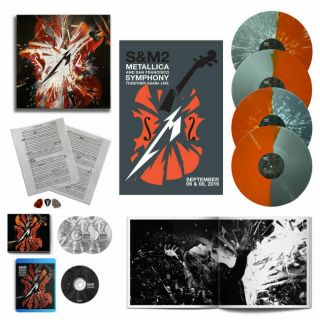 Metallica & San Francisco Symphony S&m2 (deluxe Box/4lp/2cd/blu - Ray/dl Card)