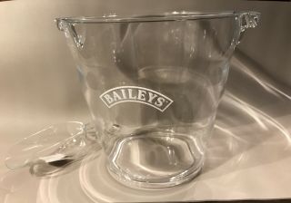 Extremely Rare 2011 Promo Bailey’s Irish Cream Iced Coffee Ice Bucket Set