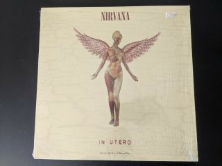 Nirvana - In Utero,  1993,  Limited Edition Of 15000 Clear Vinyl