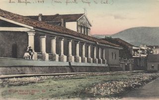 San Luis Obispo,  California,  1909; Old Mission,  Version 2