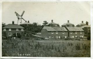 Leiston - Old Real Photo Postcard View