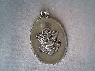 Wwii Sterling Army Officer Home Front Sweetheart Pendant