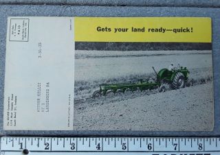 Oliver Tractor Brochure 1957 66 77 88 Plow Spring Spike Tooth Harrow Disc