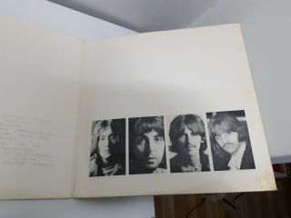 THE BEATLES WHITE ALBUM ORIG AUSSIE STEREO PRESS LOW NUMBER 3