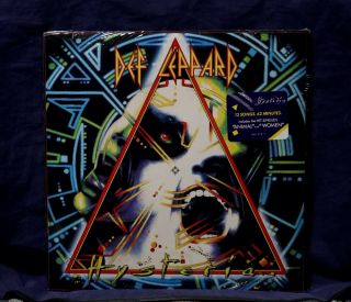 Def Leppard Very Rare Lp Hysteria 1987 Usa 1stpress W/ Hype Sticker