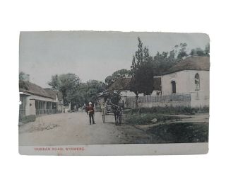 Old Postcard Durban Road Wynburgh South Africa