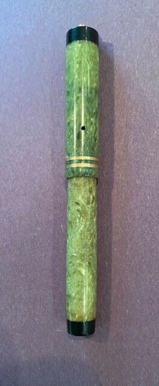 Vintage Sheaffer Jade Green Fountain Pen 5 - 30