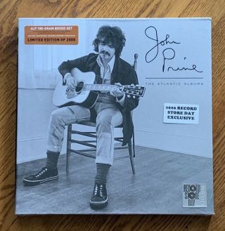 The Atlantic Albums By John Prine Limited 2000 (180 Gram 4 Lp Box Set) Rsd 2020