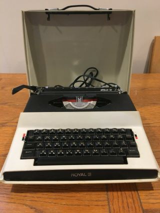 Vintage Royal Apollo 10 Electric Typewriter