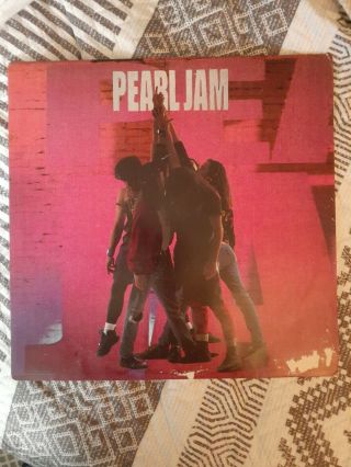 Pearl Jam - Ten 1994 First Us Vinyl Pressing Epic/associated Z 47857