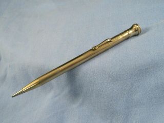 Eversharp Wahl Vintage Art Deco Gold Filled Propelling Mechanical Pencil