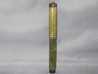 Sheaffer Vintage Jade Green Ring Top Fountain Pen - - Fine Point