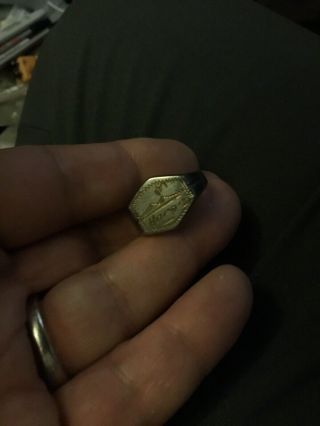 WWII US Army Naples Italian Campaign Souvenir Ring 3