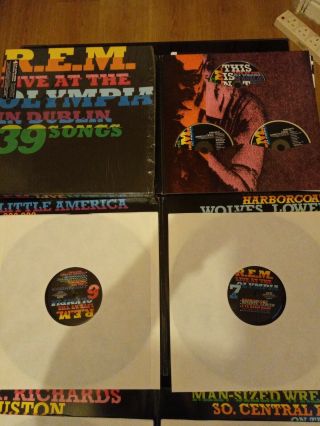 R.  E.  M,  Live At The Olympia,  Dublin Box Set,  Inc.  4 Lp - 2 - Cd - Dvd.  Rare.