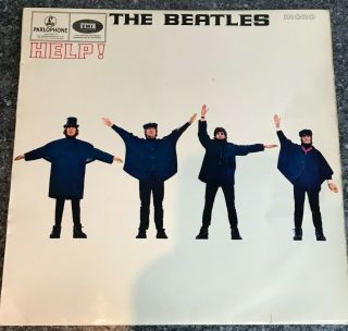 The Beatles Help Parlophone Pmc 1255 1965 1st Uk Mono Vinyl Press Ex/ex
