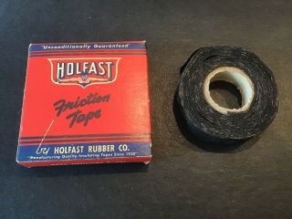 Vintage Holfast No 4 Friction Tape Nos 1940s 1950s Automotive Car