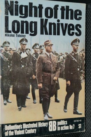 Ww2 Germany Night Of The Long Knives Reference Book