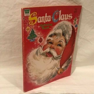 Whitman Santa Claus Coloring Book - Florence Sarah Winship - 1972 - G/vgc