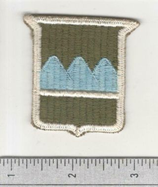 Ww 2 Us Army 80th Infantry Division Ribbed Weaved Patch Inv B188