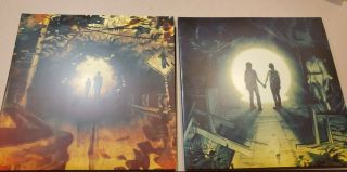 The Last Of Us Soundtrack Volume 1 2 Exclusive Bundle Pack Splatter Vinyl 4xlp