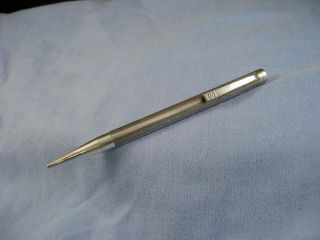 Eversharp Wahl Vintage Art Deco Silver Plated Propelling Mechanical Pencil