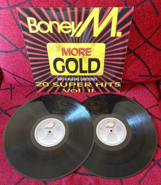 Boney M More Gold - 20 Hits Vol.  Ii Very Scarce 1993 Spain 2 - Lp Set