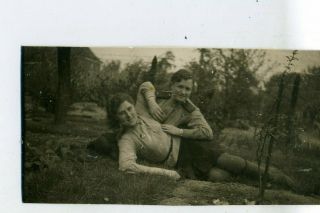 1945 May Ww2 Germany Berlin L.  A.  Alekseeva Woman Read Descr Russian Photo