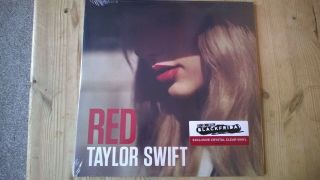 Taylor Swift Red Numbered Rsd Edition 2 X Clear Vinyl Lp Set