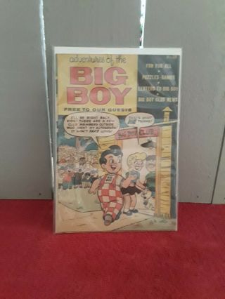 The Adventures Of The Big Boy Comic.  Number 29.  1958