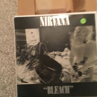 Nirvana Bleach 1992 Sub Pop Ltd Pink Vinyl Lp